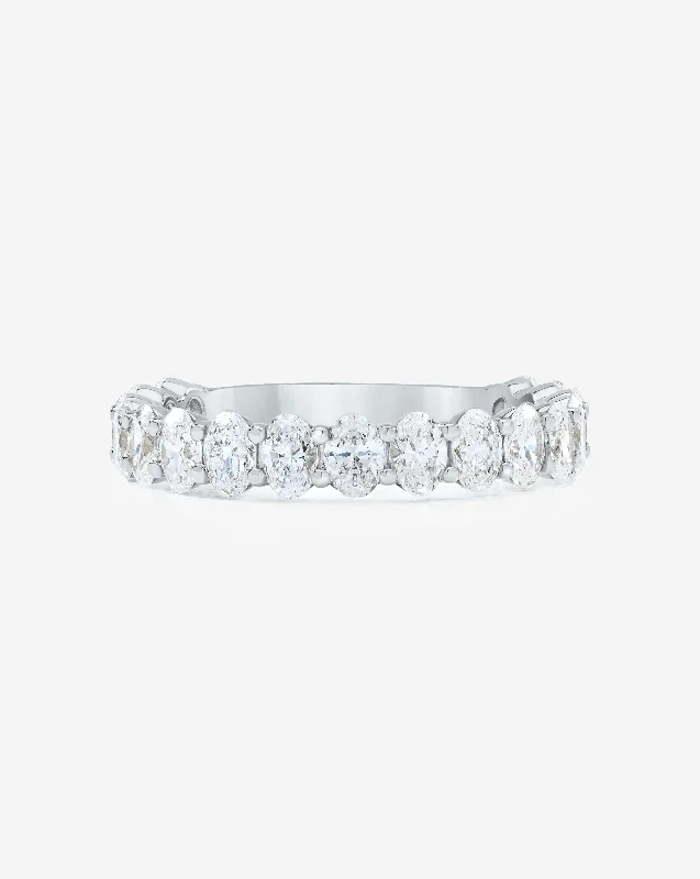 Lab Grown Oval 3/4 Diamond Band