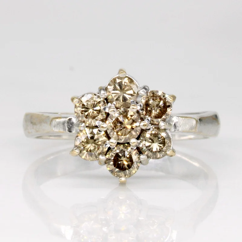 Light Brown Diamond Ring | 1.00ctw | SZ 8.25 |