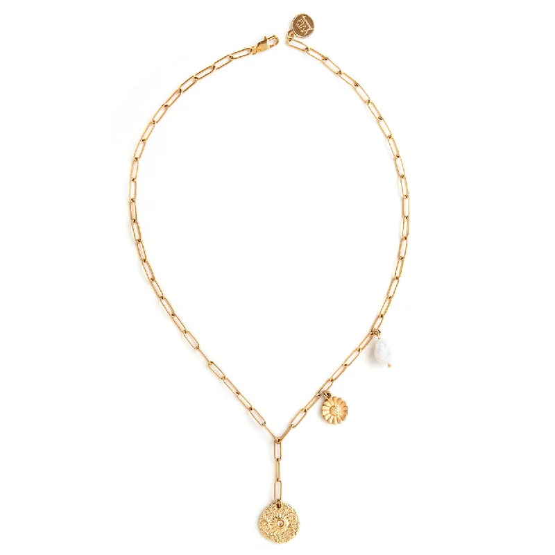 Gold Plated Botani Necklace