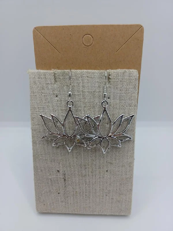 Lotus Flower Earrings