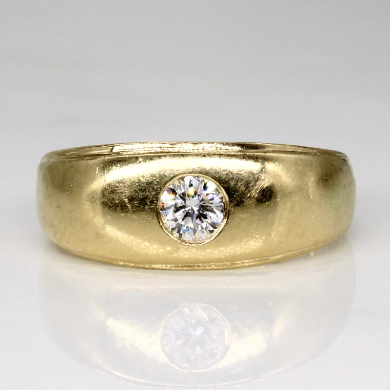 Flush Set Diamond Ring | 0.25ct | SZ 7.75 |