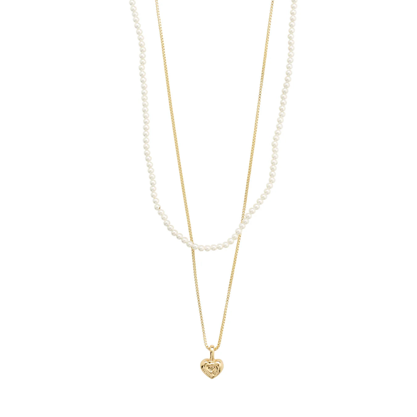 Arlet Gold Plated 2-in-1 Necklace Set