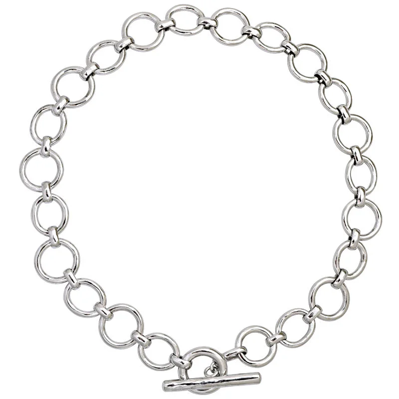 Toggle Necklace-Sterling Silver