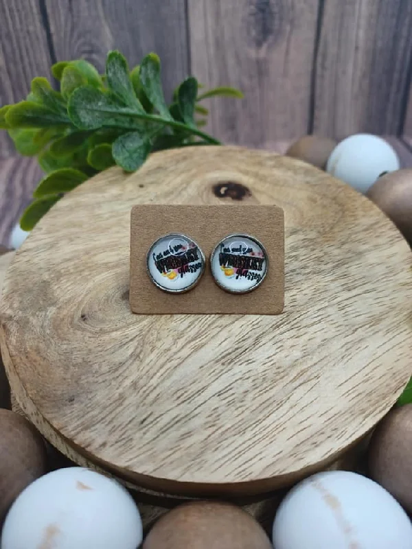 Whiskey Glasses Earrings