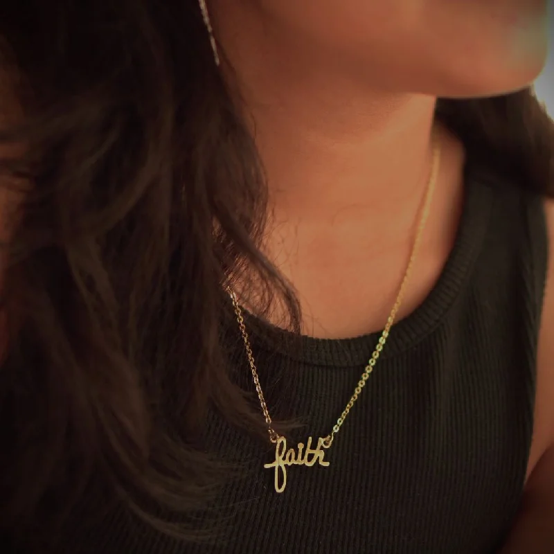 Faith Necklace