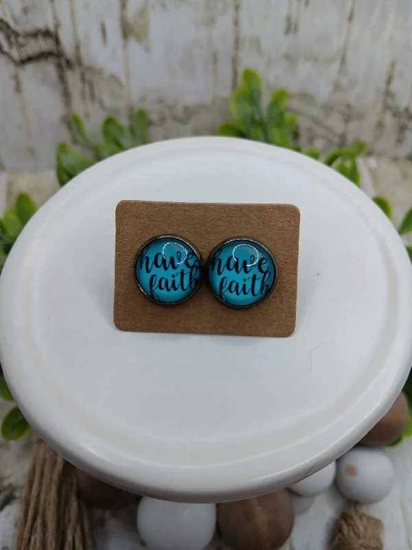 Have Faith Earrings