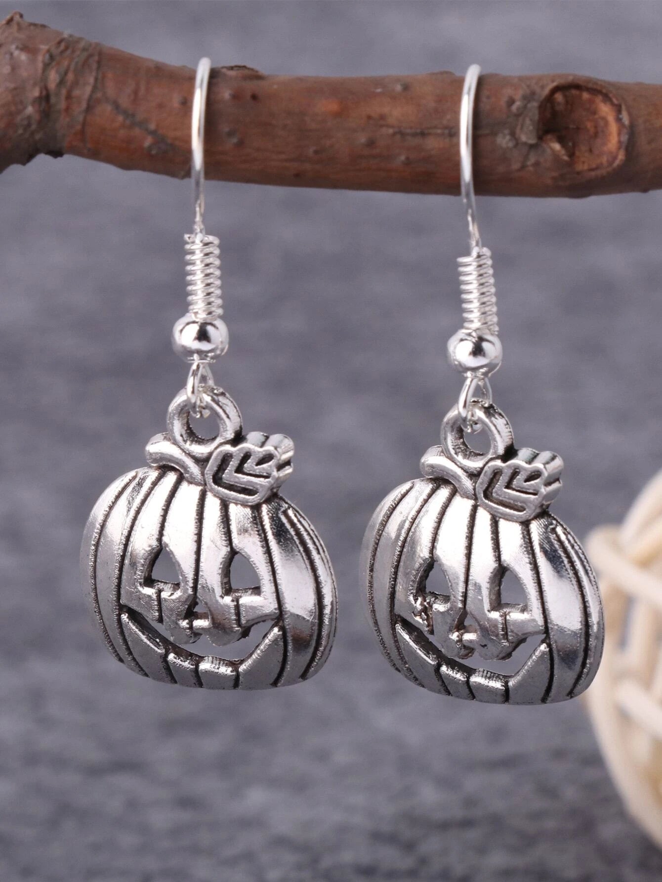 Dainty Pumpkin Earrings