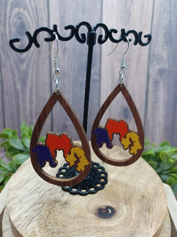 Halloween Witches Earrings