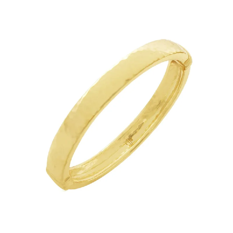 Capucine De Wulf Cleopatra Oval Hinged Bangle