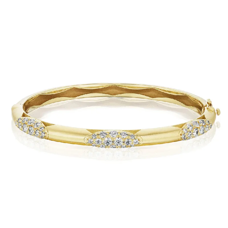 Tacori 18k Crescent Eclipse 360° Bold Bangle - Medium