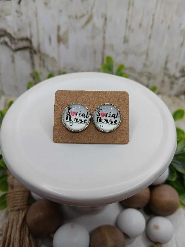 Social Nurse Earrings