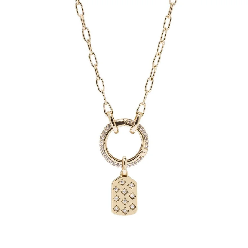 Sorrento Clasp & Tinsley Charm Necklace