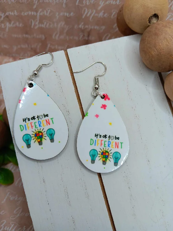 PREORDER - It's OK to be Different Earrings