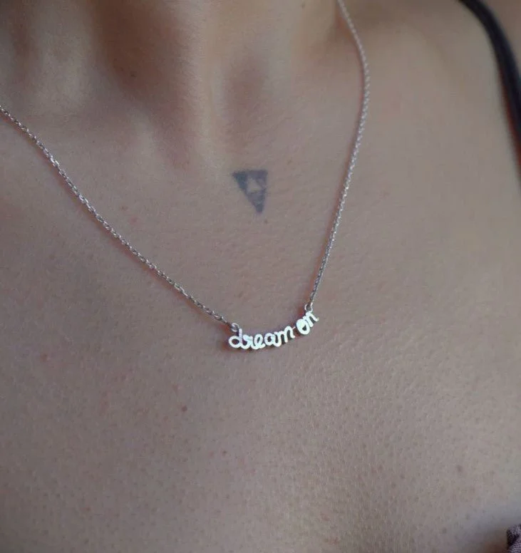 Dream On Necklace (Silver)