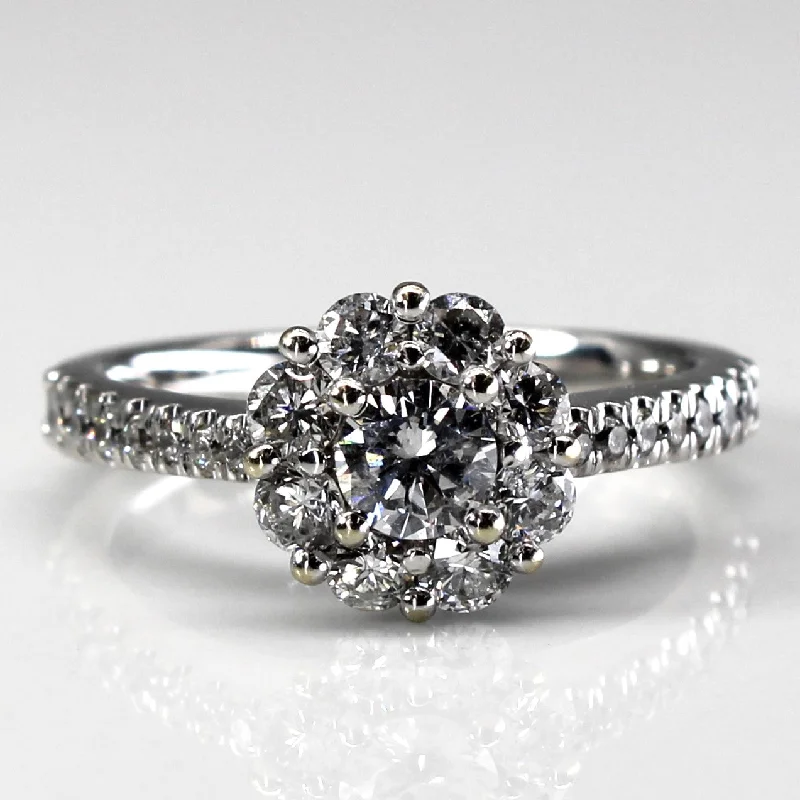 Cluster Diamond Ring | 1.00ctw | SZ 6 |