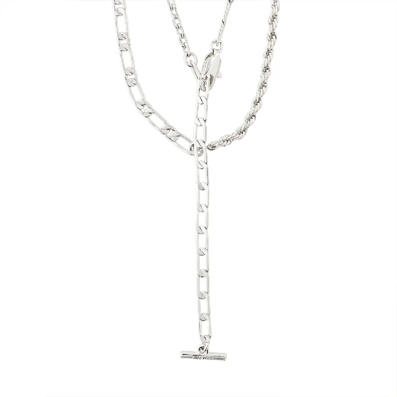 Happy Silver Plated Multi Purpose Chain