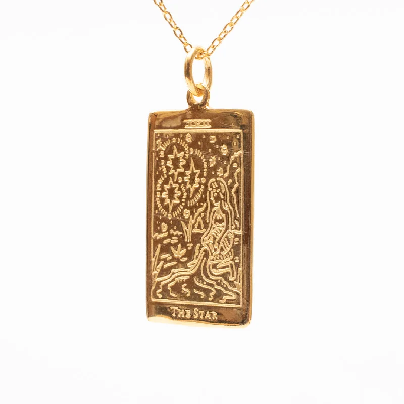 The Star Tarot Card Necklace