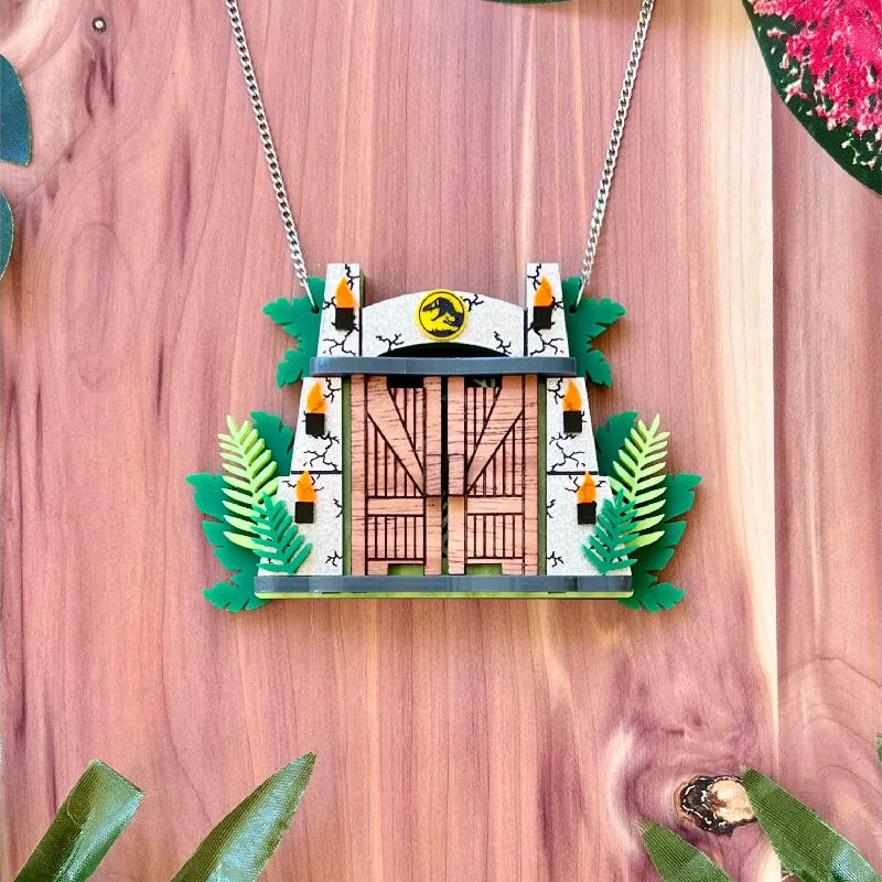 Jurassic Gate Necklace (Interactive!)