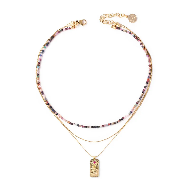 Gold Pivione Necklace