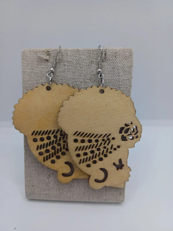 African American Heritage Girl Earrings