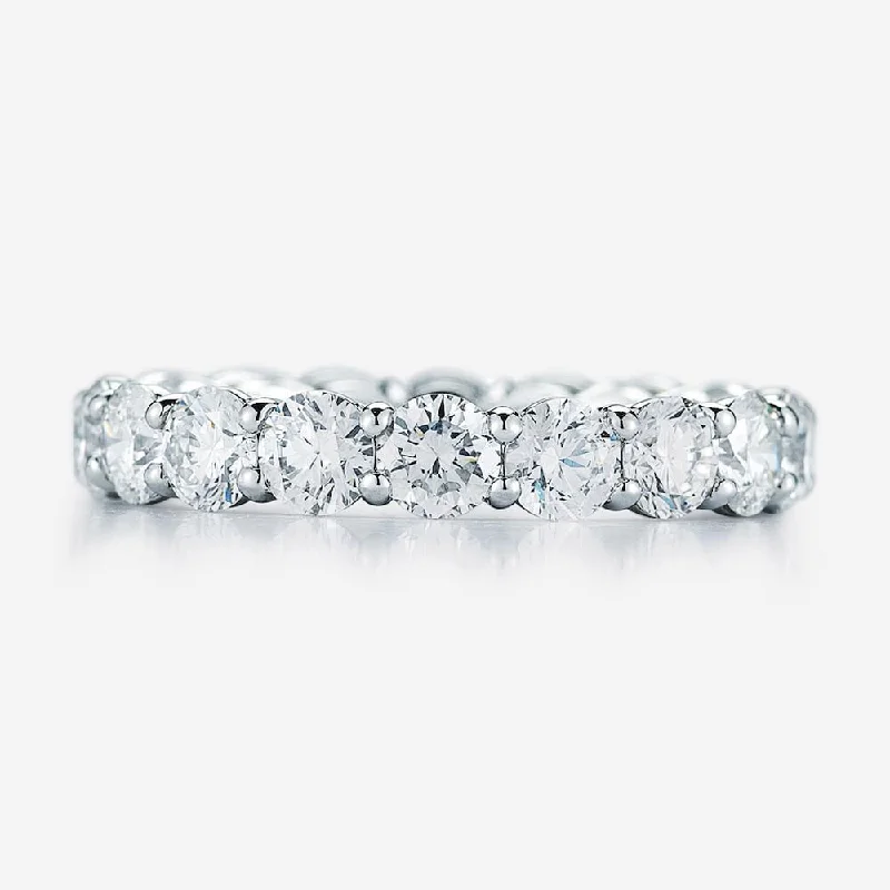 Lab Grown Round Diamond Eternity Band