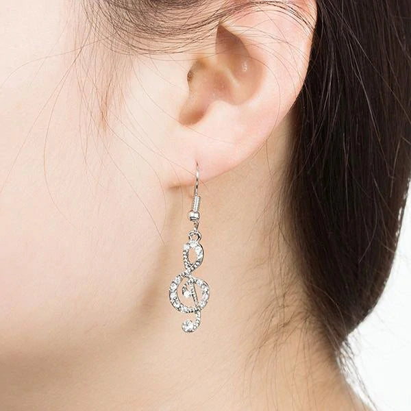 Music Note Earrings