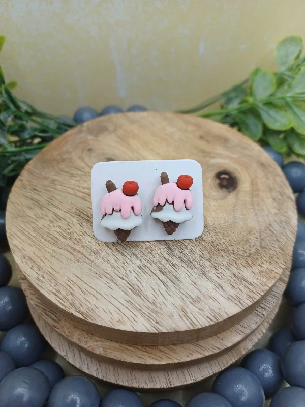 Ice Cream Sundae Earrings