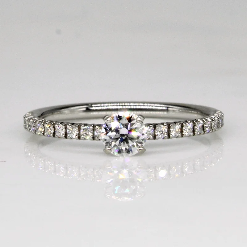 'Etincelle De Cartier' GIA Certified Diamond Ring | 0.32ctw | SZ 4.75 |