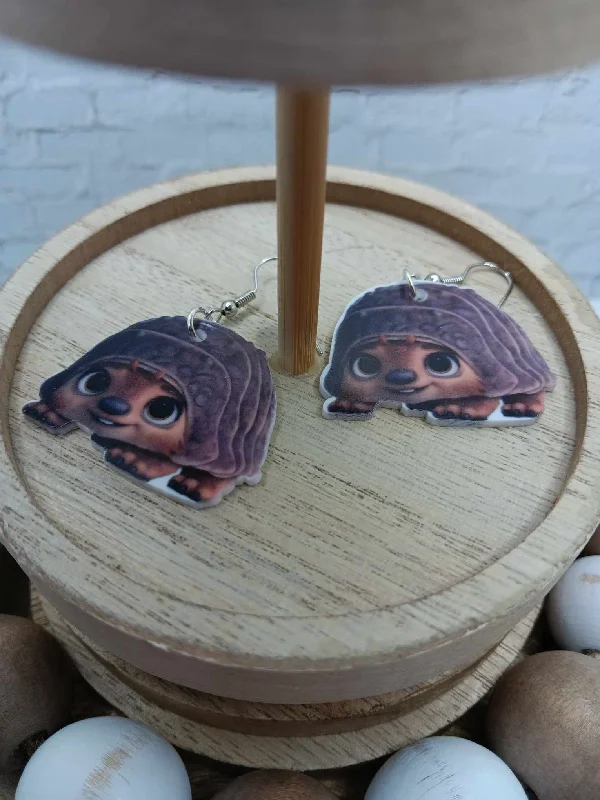 Armadillo Earrings