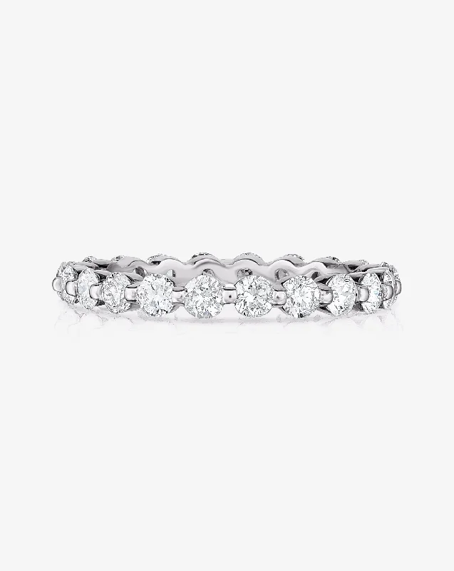 Single Prong Eternity Band