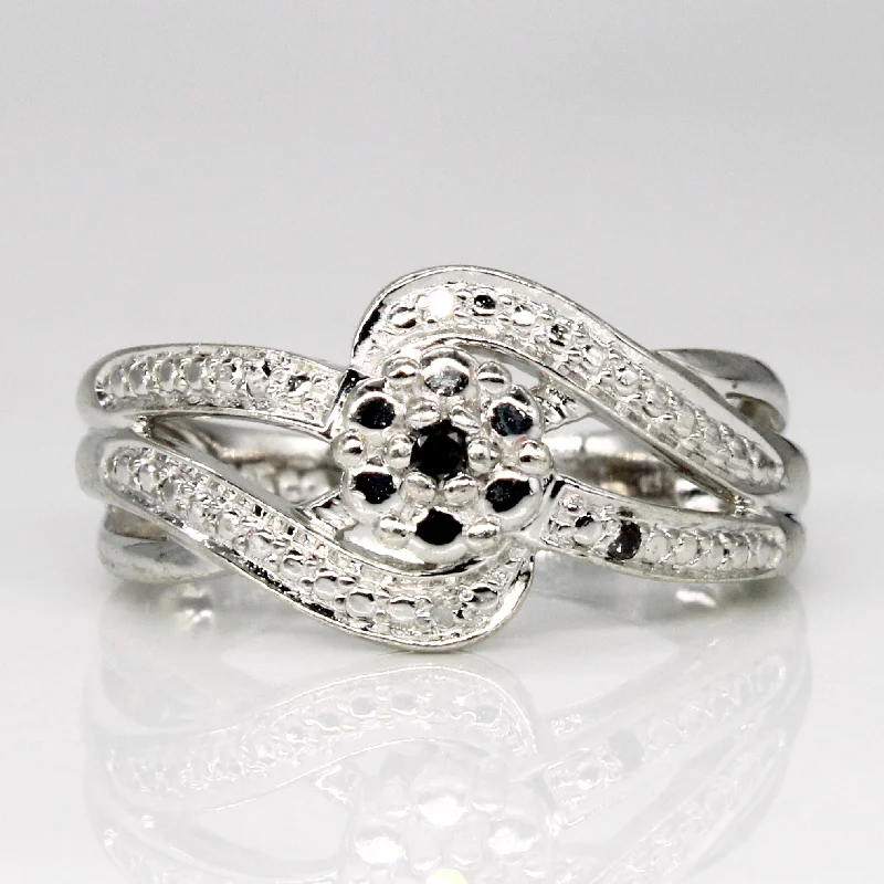 Diamond Waterfall Ring | 0.04ctw | SZ 7 |