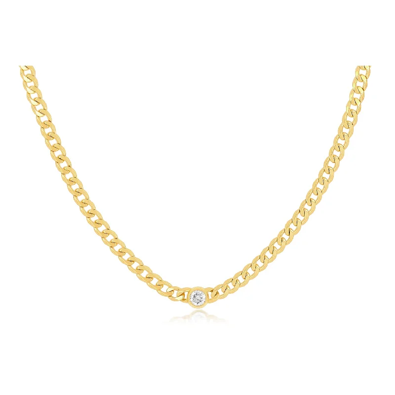 Diamond Sari Necklace