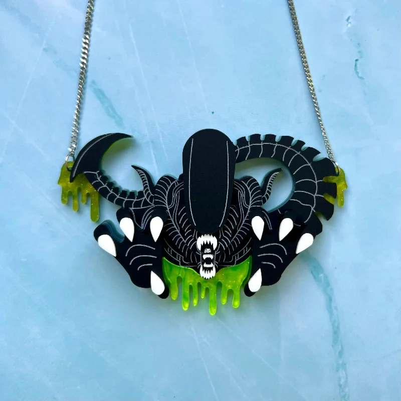 Alien Statement Necklace