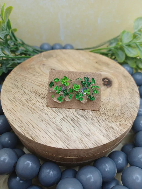 Shamrock - 4 Leaf Clover Earrings