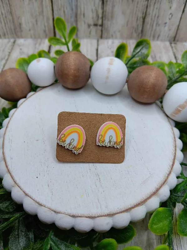 Be Kind Rainbow Earrings