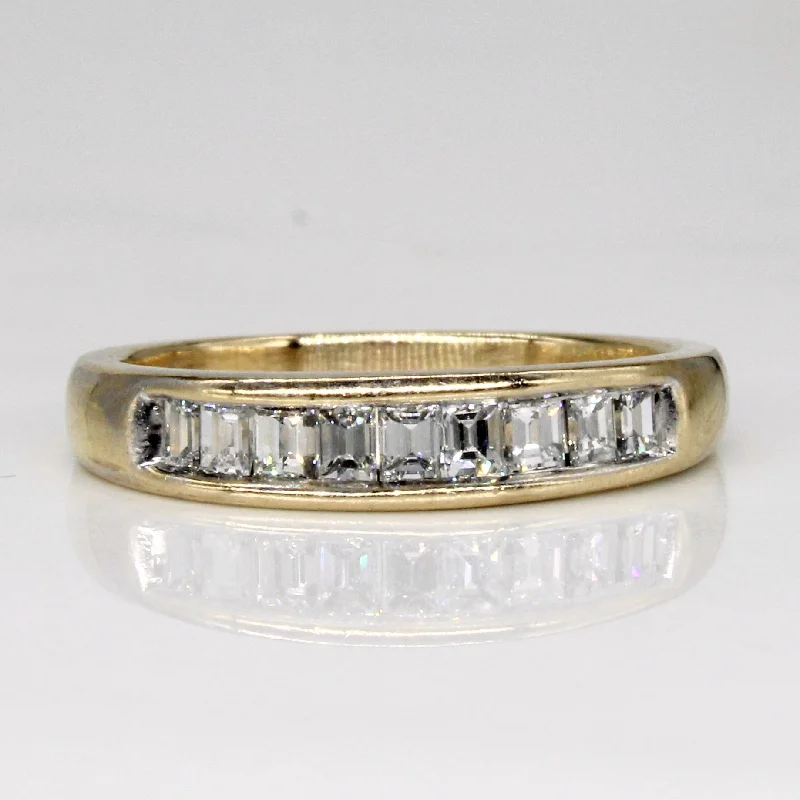 Channel Set Diamond Ring | 0.60ctw | SZ 7.25 |