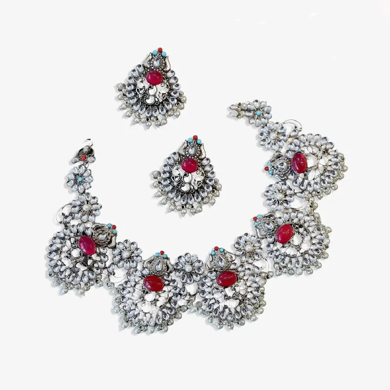 Mughal-Inspired Tradition Necklace Set