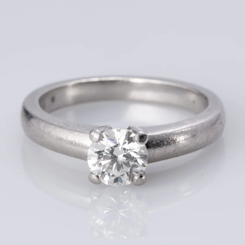 Platinum Diamond Ring | 0.67 ct | SZ 5.5 |