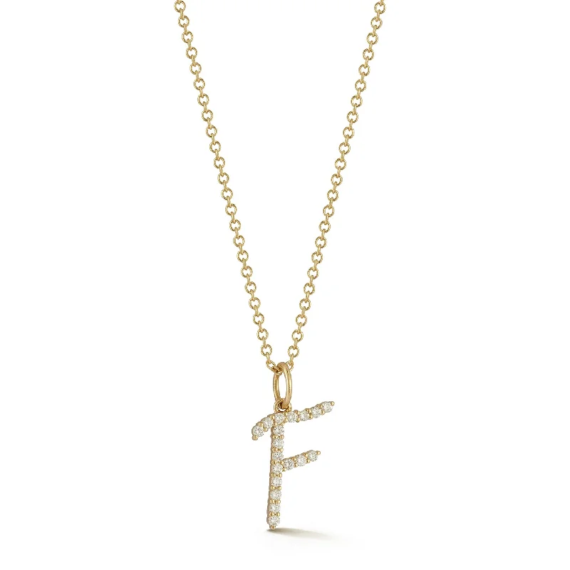 Gold Every Length Jumbo Initial Chain Necklace