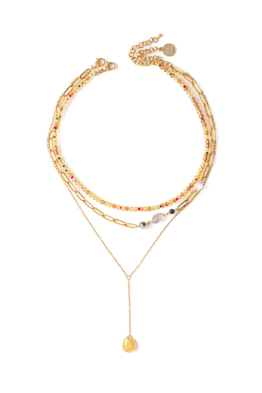 Gold Plated Nelys Necklace