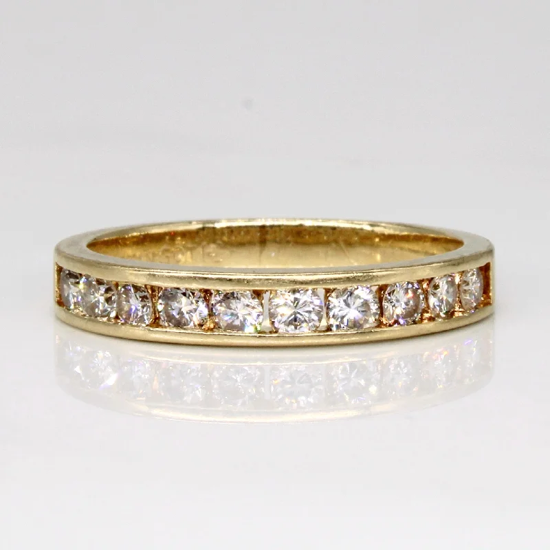 Channel Set Diamond Ring | 0.50ctw | SZ 7.25 |