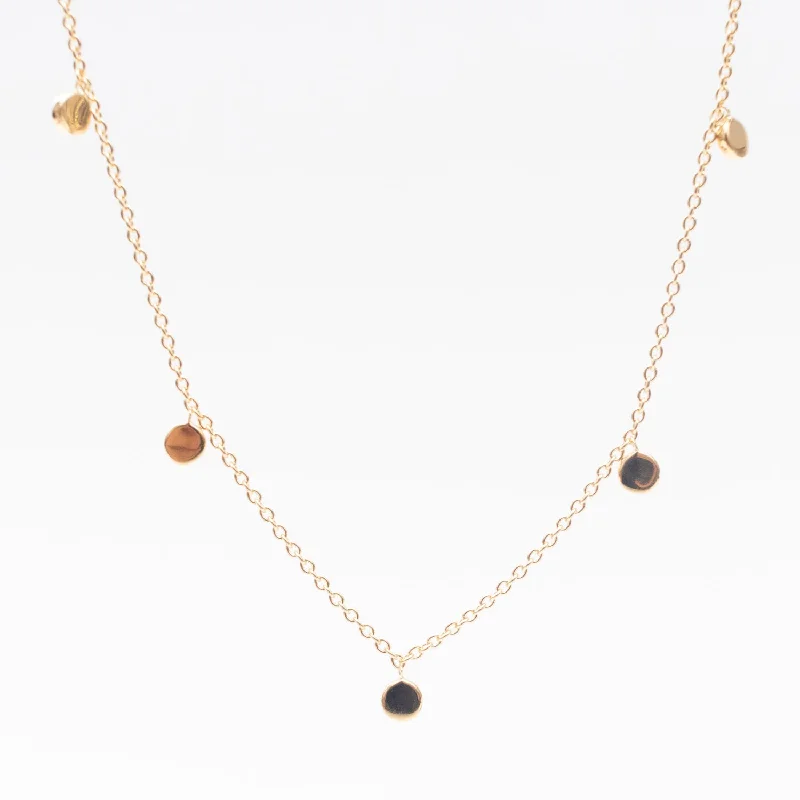 Gold Vermeil Confetti Necklace